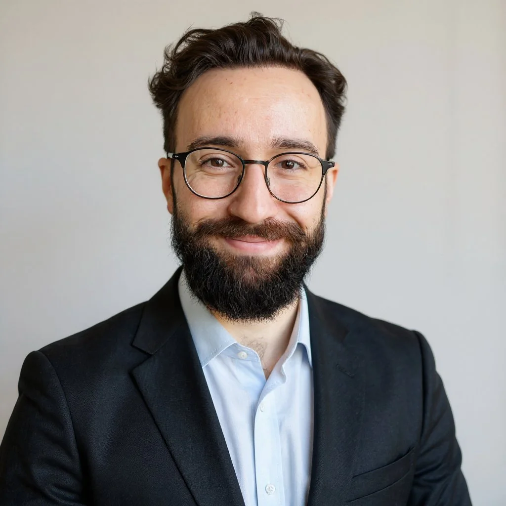 Professional Male LinkedIn Headshot Template